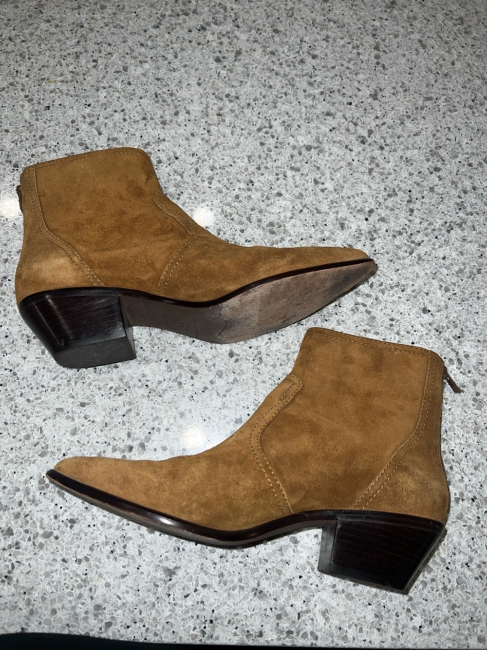 Loeffler Randall Joni Western
Suede Ankle Bootie - Picture 4 of 9